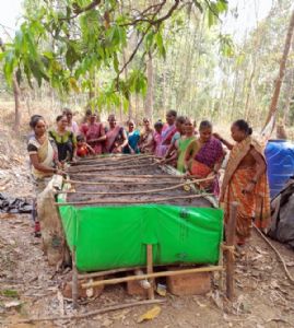 Vermi compost साठी हळदीचे नेरूर गावातील महिलांचा सहभाग